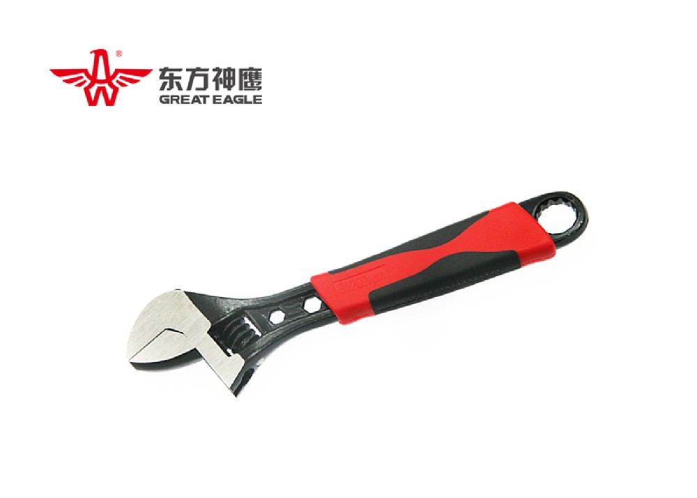 單色沾塑活動(dòng)扳手